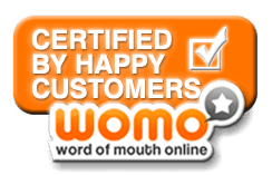 Womo Certified by HAppy Customers Seal